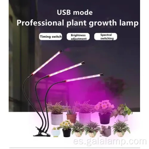 LED LED AVANZADO Luz de cultivo con temporizador y atenuación